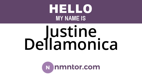 Justine Dellamonica