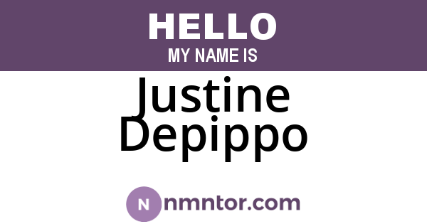 Justine Depippo