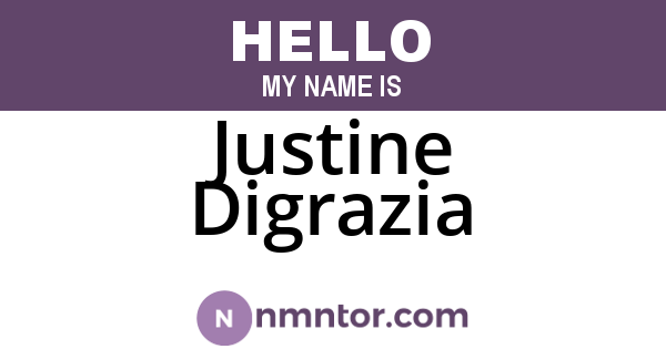 Justine Digrazia