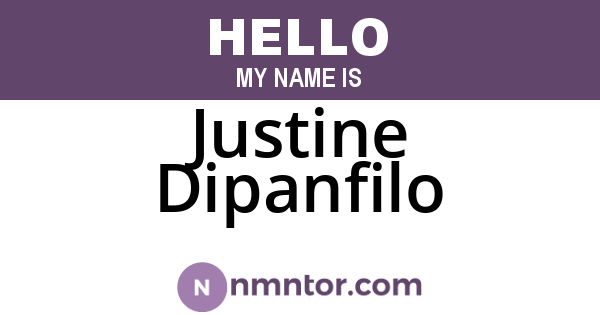 Justine Dipanfilo