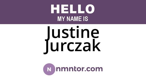 Justine Jurczak