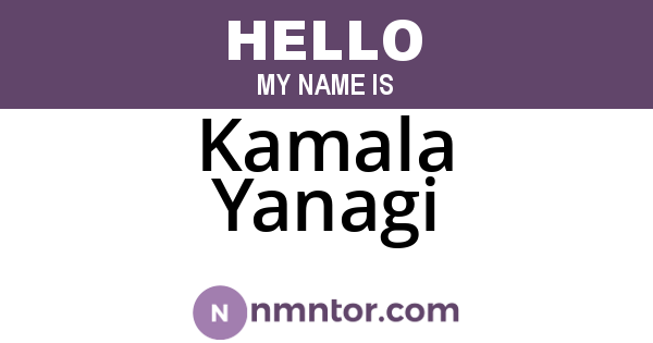 Kamala Yanagi