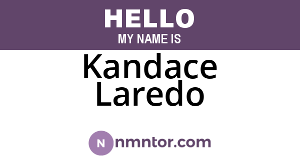 Kandace Laredo
