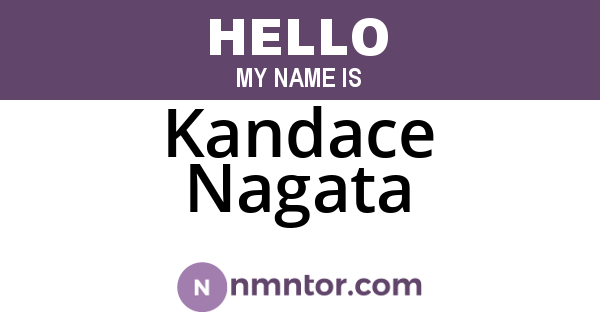 Kandace Nagata