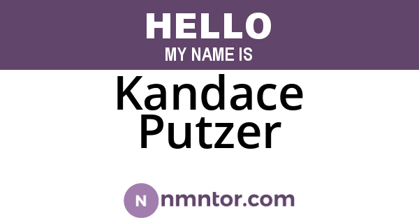 Kandace Putzer