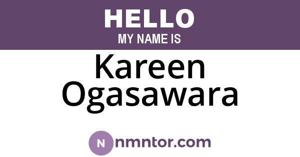 Kareen Ogasawara