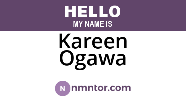 Kareen Ogawa