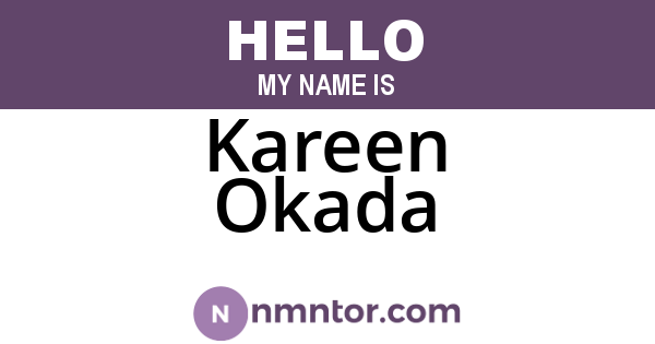 Kareen Okada