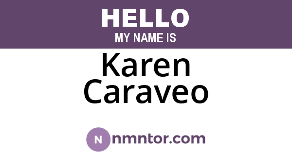 Karen Caraveo