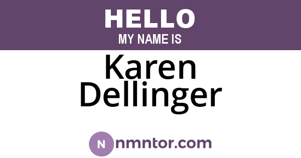 Karen Dellinger
