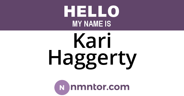 Kari Haggerty