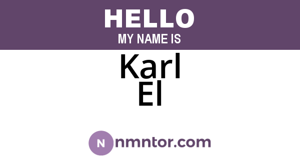 Karl El