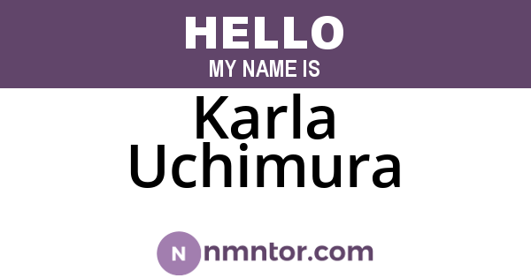 Karla Uchimura