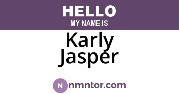 Karly Jasper