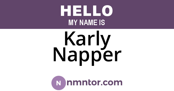 Karly Napper
