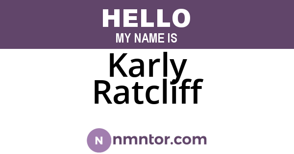 Karly Ratcliff