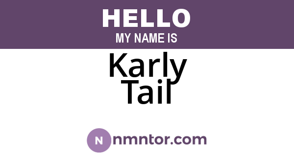 Karly Tail