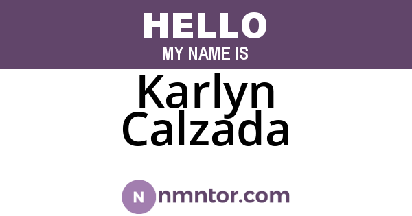 Karlyn Calzada