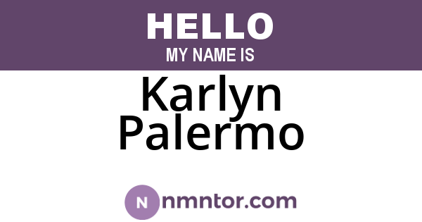 Karlyn Palermo