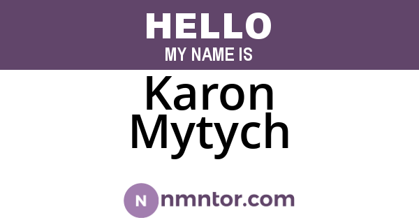 Karon Mytych
