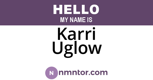 Karri Uglow
