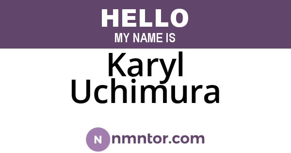 Karyl Uchimura