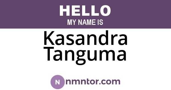Kasandra Tanguma