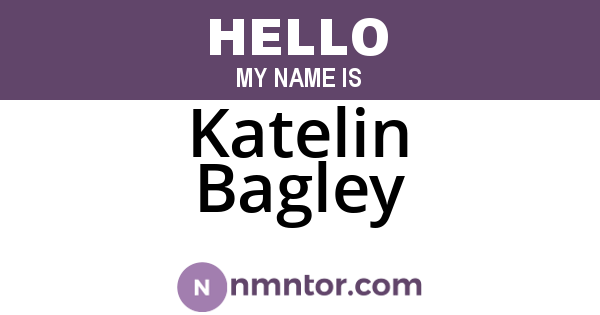 Katelin Bagley