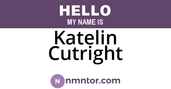 Katelin Cutright
