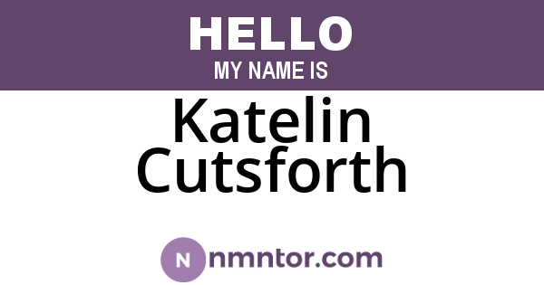 Katelin Cutsforth