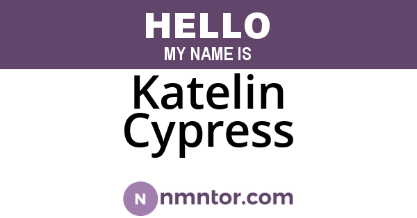 Katelin Cypress