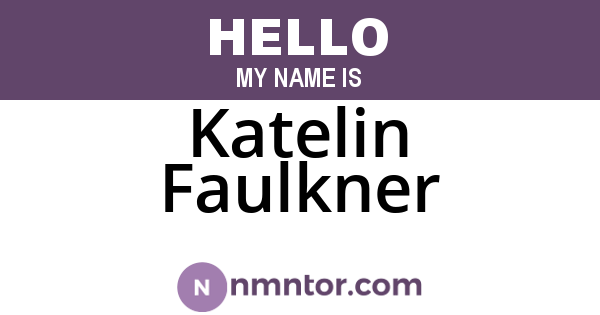 Katelin Faulkner