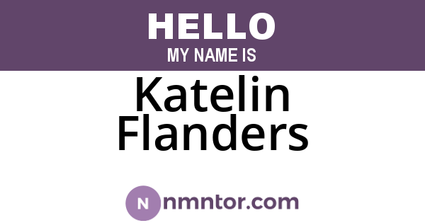 Katelin Flanders