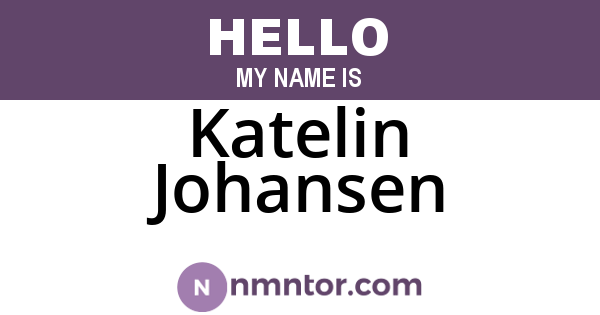 Katelin Johansen