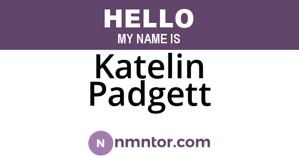 Katelin Padgett