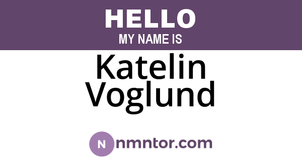 Katelin Voglund