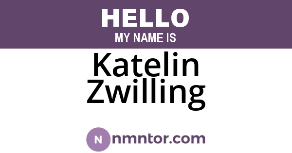 Katelin Zwilling