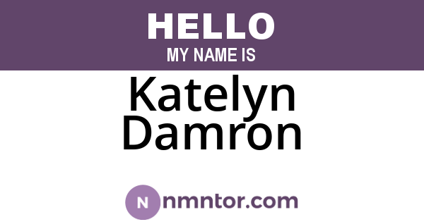 Katelyn Damron