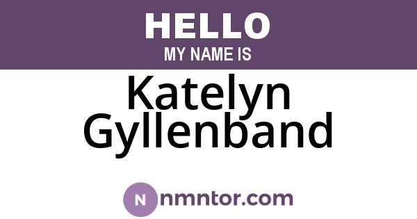 Katelyn Gyllenband