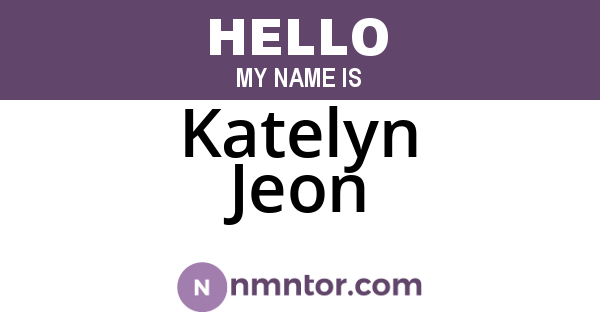 Katelyn Jeon