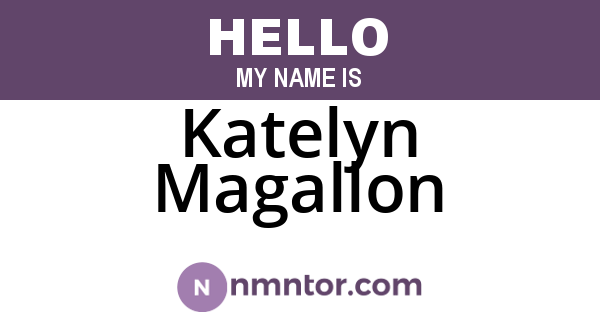 Katelyn Magallon