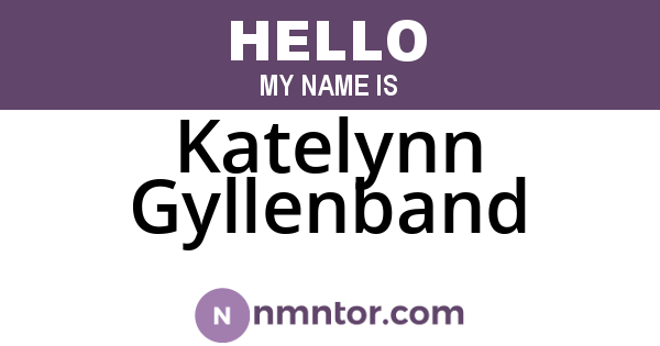 Katelynn Gyllenband