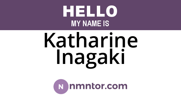 Katharine Inagaki