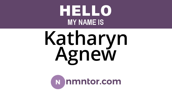 Katharyn Agnew