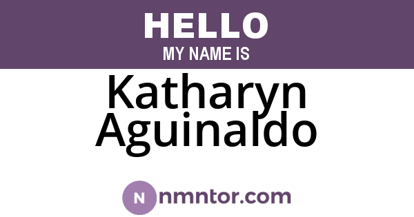 Katharyn Aguinaldo
