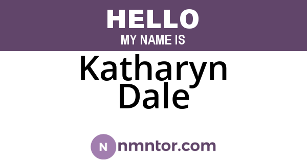 Katharyn Dale