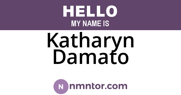 Katharyn Damato