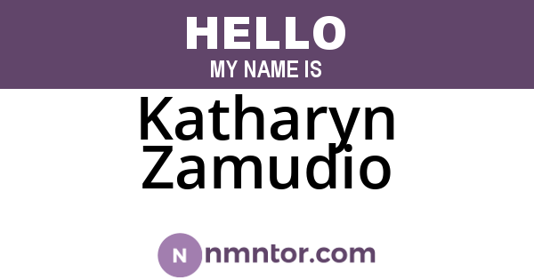 Katharyn Zamudio