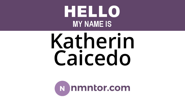 Katherin Caicedo
