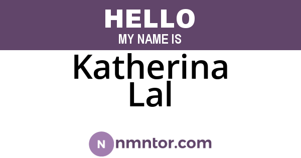 Katherina Lal